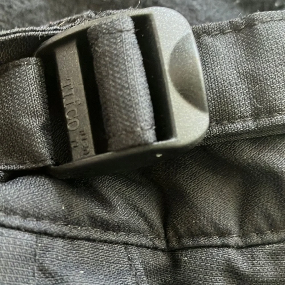 Columbia Black Ski/Snow Pants Zip Up and‎ Snap Youth 10/12